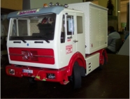 Der LKW der Zuckerb�ckerei hatte einen kleinen Unfall bei der Anreise.